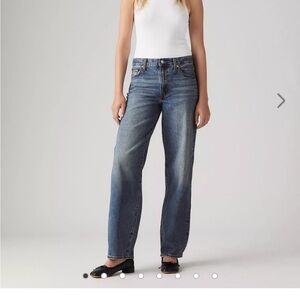 Levi's Women's Blue Boyfriend Jeans